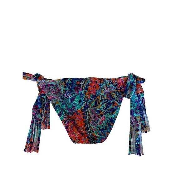 Xhilaration women’s Bikini Swimsuit Bottoms Tassels on both sides SZ M NWT - Picture 5 of 5